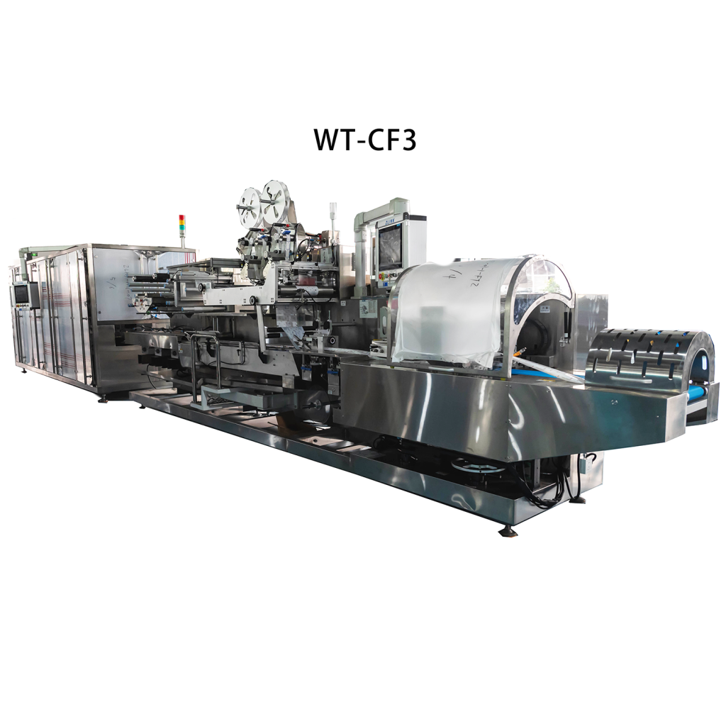 china baby wipe production line