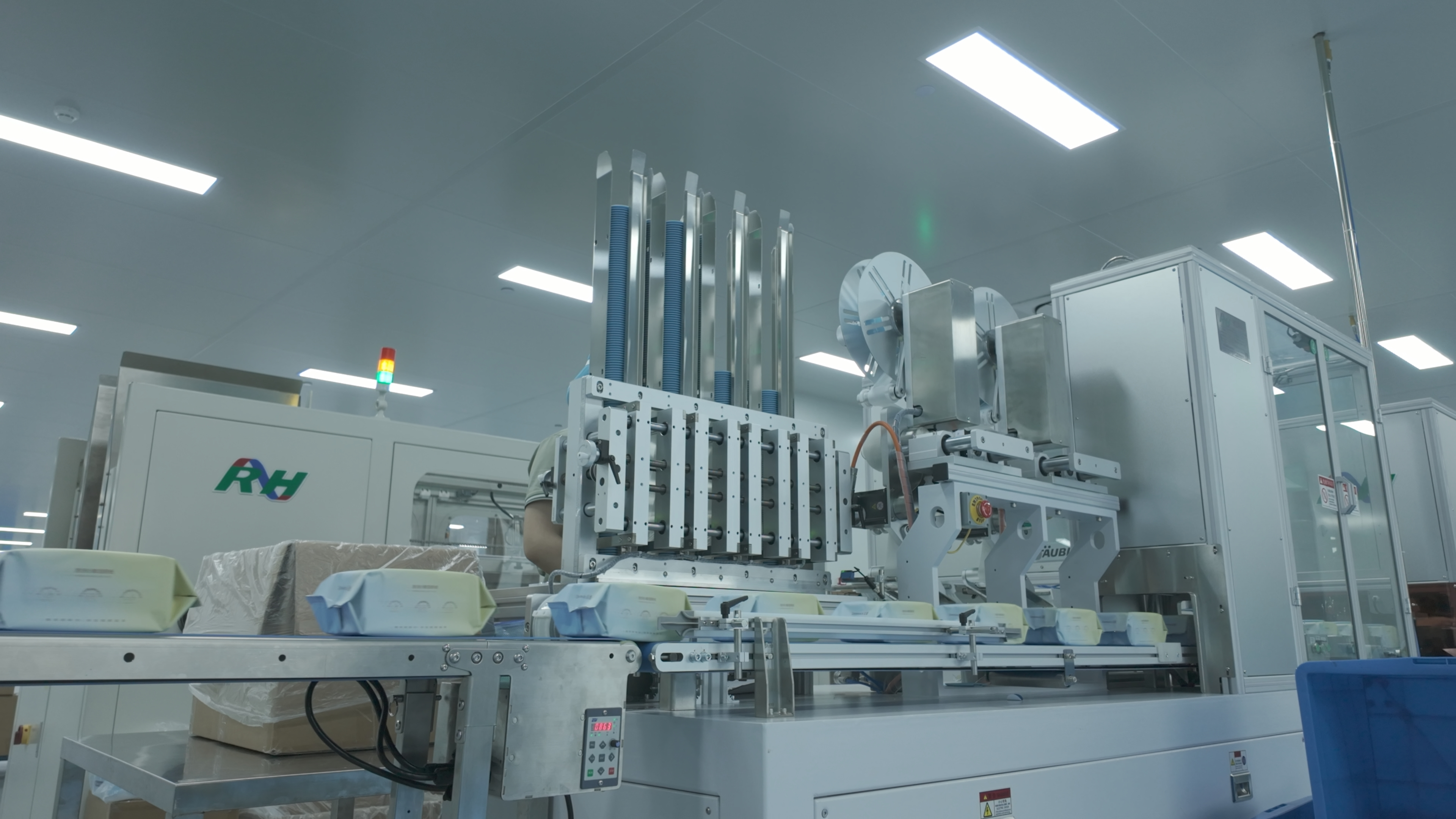 wet wipe packaging machines