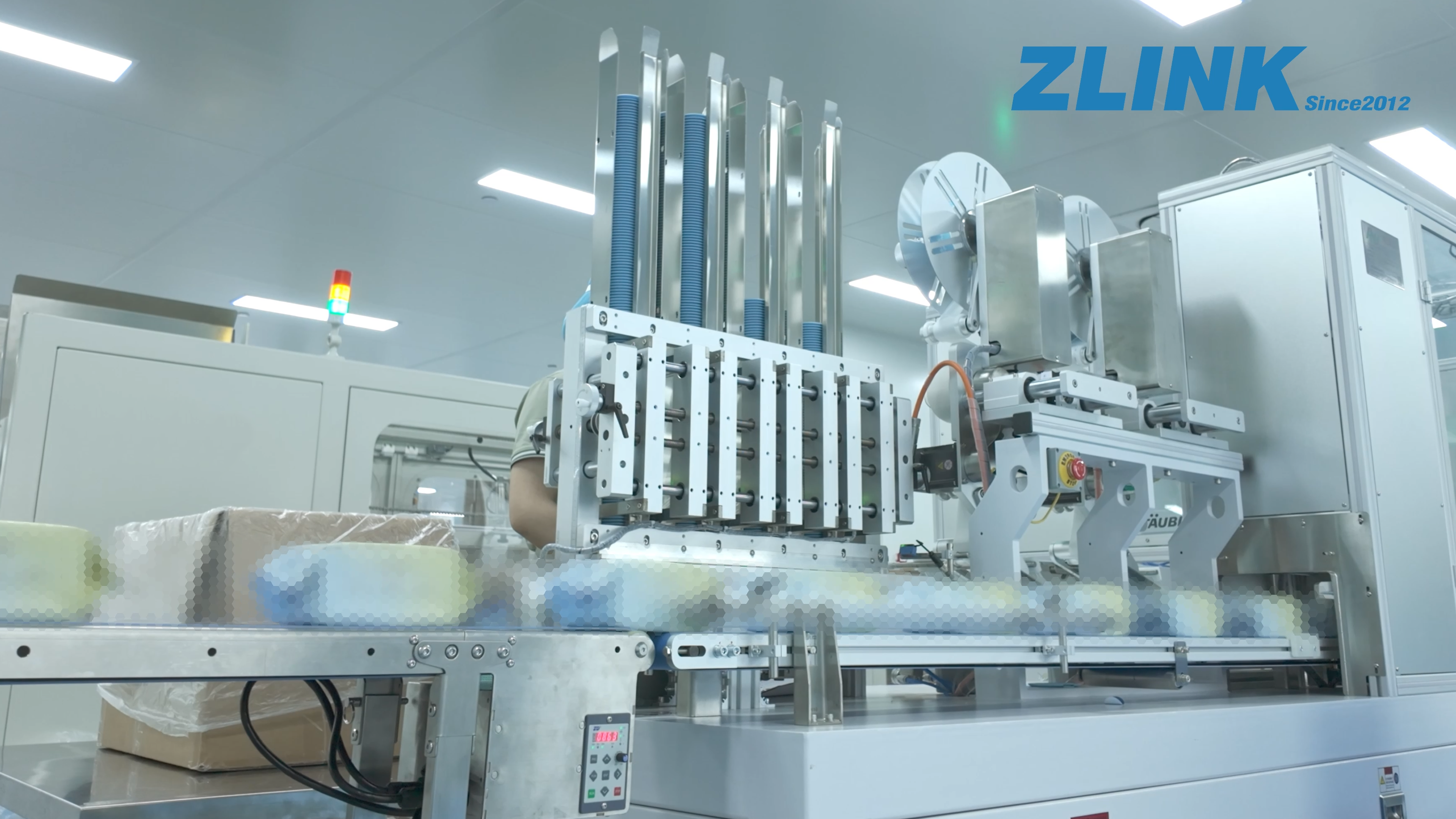 wet wipe packaging machine