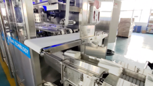 China baby wipe production line