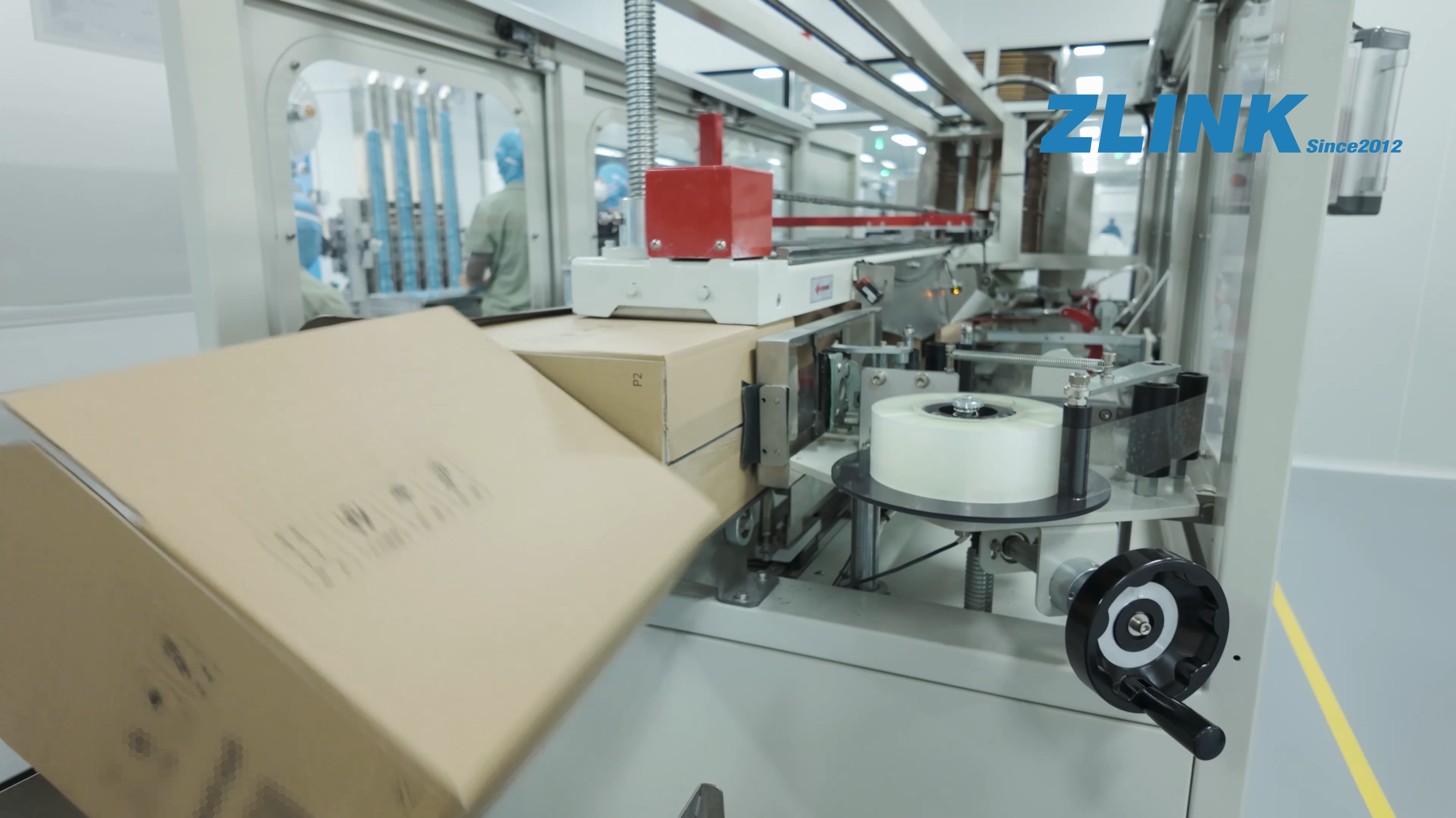 ZLINK RCP-040 automatic case packer