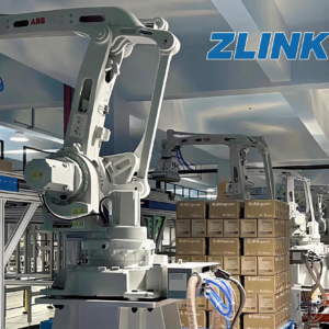 automatic palletizer RPM-460 ABB robotic palletizing system