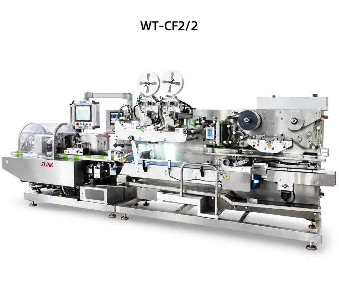 ZLINK WT-CF2/2 cross-fold wet wipes production line